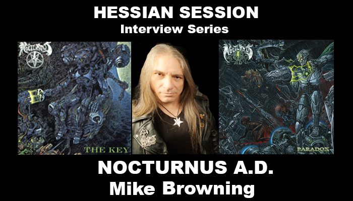 Mike Browning of Nocturnus A.D.