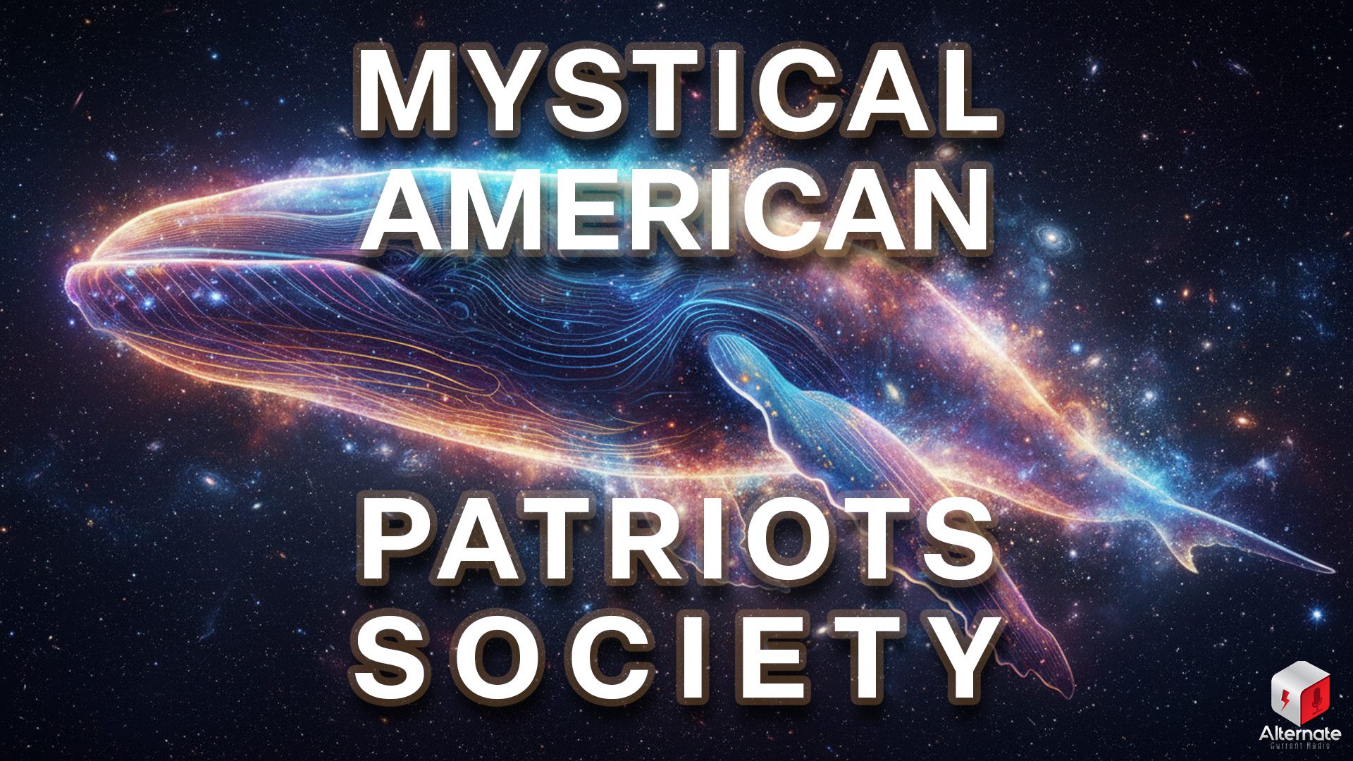 Astral Leviathan A glowing, constellation‑like whale drifts through deep space, its body formed from luminous lines, nebula colors, and star‑filled patterns.